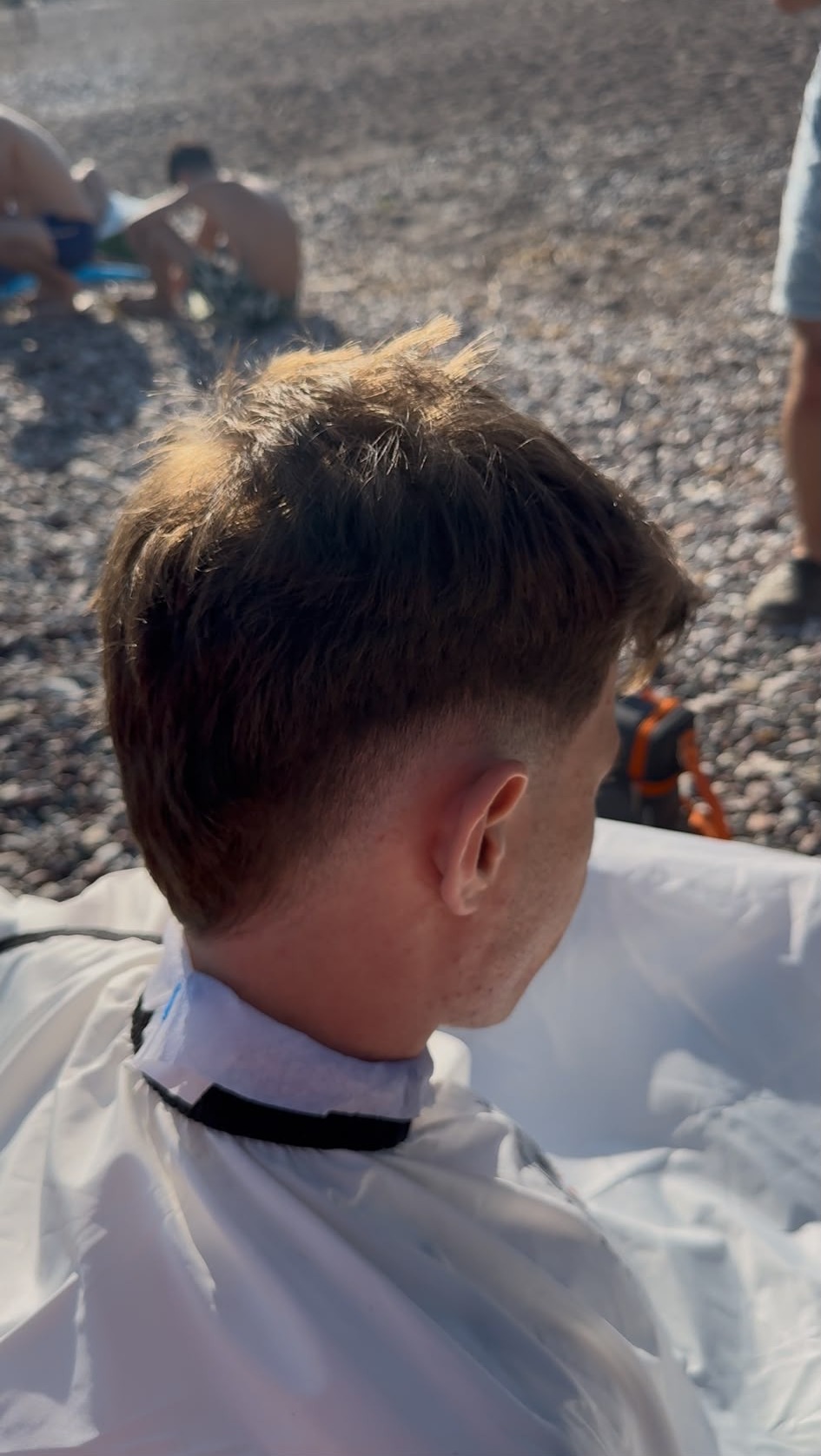 Plaj kesimi, ense fade detayı